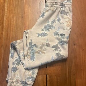 Tribe Kelley Beach Cowboy Butter Joggers size Small NWOT